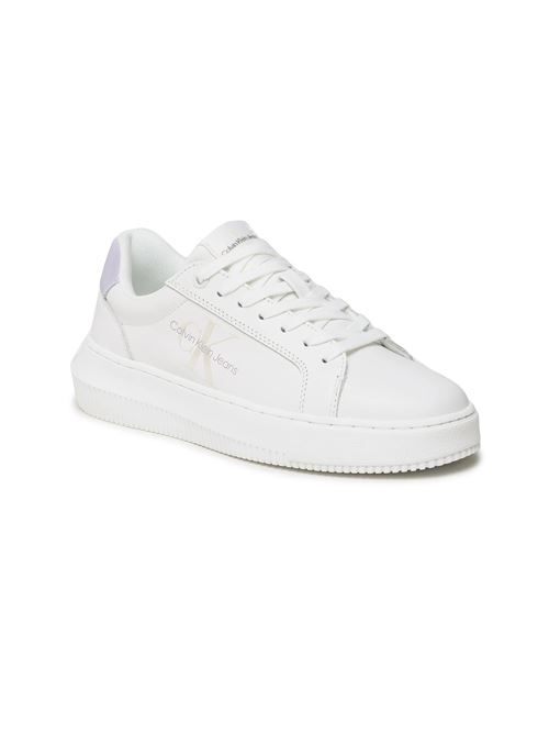 CALVIN KLEIN Women's imitation leather sneakers CALVIN KLEIN | YW0YW012250K5